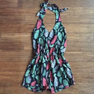 Halter top romper